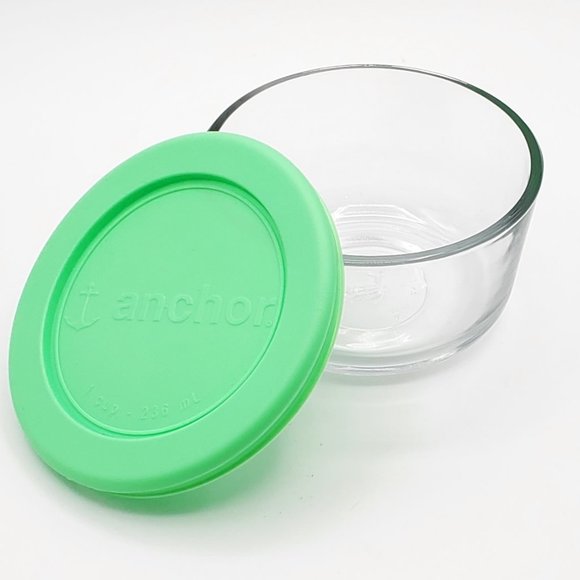 Anchor Hocking 4, 2, & 1 Cup Storage Glass Bowls w/ Lids Bundle - Picture 3 of 11